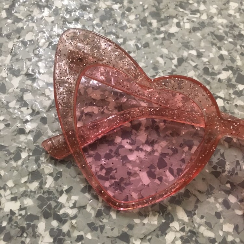 Lovebug Glitter Sunglasses - Picture 5 of 5